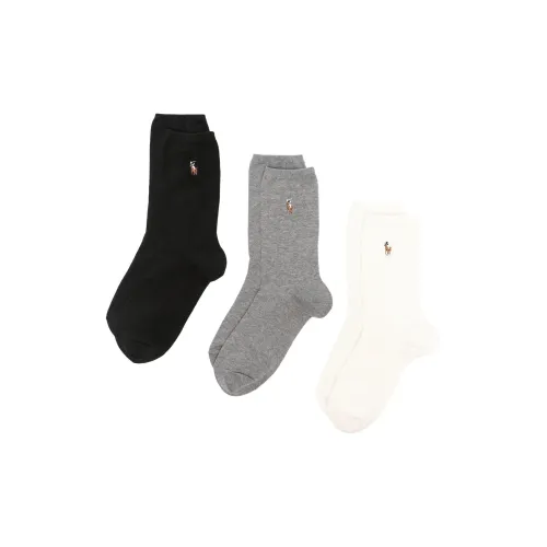 Polo Ralph Lauren SS24 Носки Crew Мужские упаковка из 3 пар