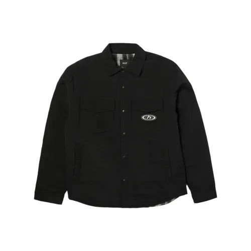 HUF совместный бренд Fw25 Villard Shacket Куртка Унисекс