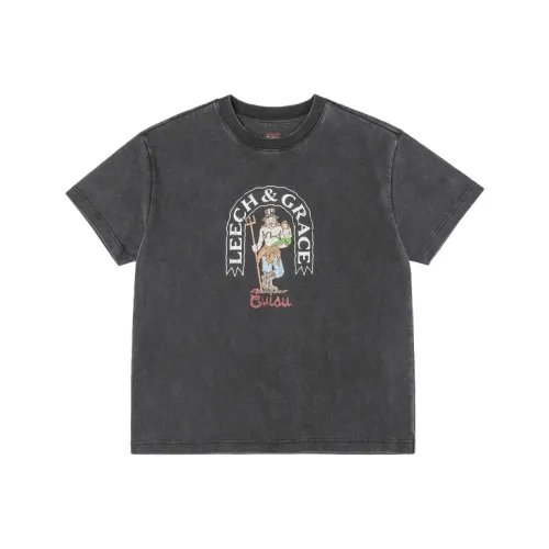 EVISU Мужские черные футболки