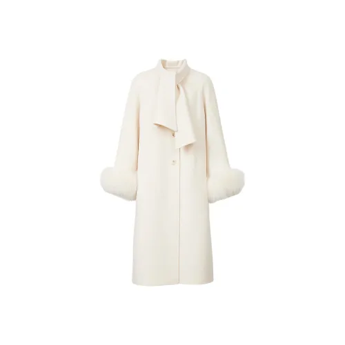 Hopeshow Экрю 004 Женское пальто