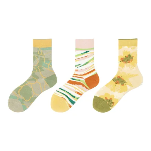 MIIOW Носки Crew Женские упаковка из 3 пар