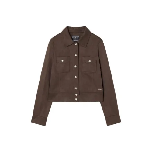GUESS Коричневые Женские Куртки