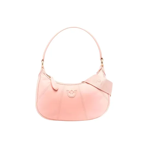 PINKO Кожа Полумесяц Сумка Маленькая Сумка Сумка на Плечо Сумка через Плечо Сумка через Плечо Мини Женская Апельсиновая