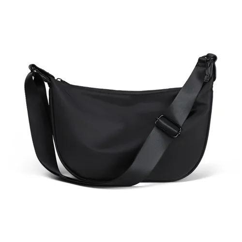 EBLAN Сумка через плечо унисекс черного цвета