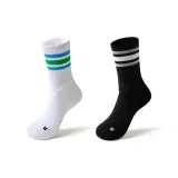 2 пачки (Белый подкладочная ткань Синий Зеленый узор + Черный подкладочная ткань Серый полосы)