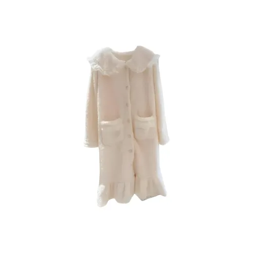 HAPG Белый Женские Банные халаты