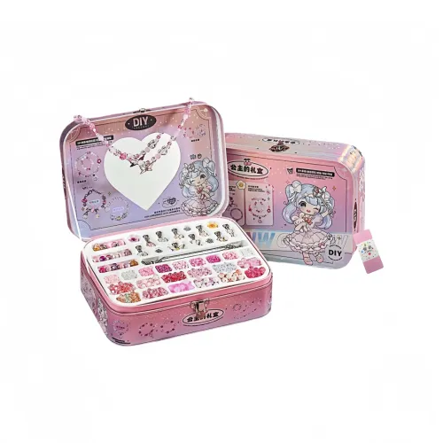 YUOU Браслет Ожерелье Ювелирные украшения DIY Материал Шкатулка для украшений Ручной Пазл Ювелирные украшения Playhouse Игрушка