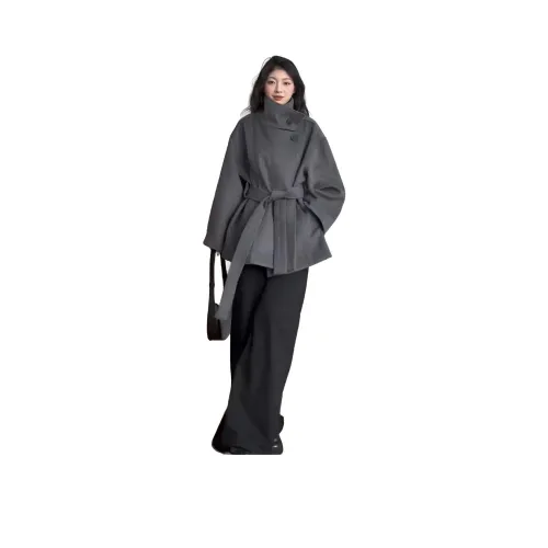 AHRTB Серый Женский Пальто