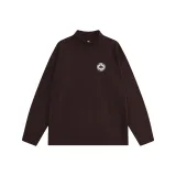 Кофейный [Съемный бренд, брошь]