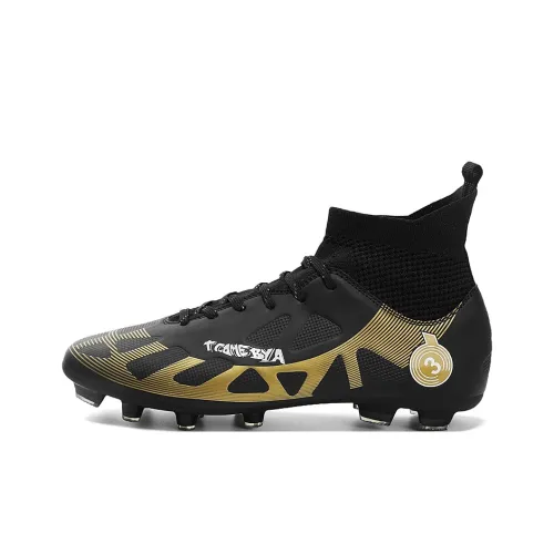 QIUTEXIONG Анти KICK Амортизация MID Топ Детские футбольные бутсы Подростки