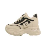 Бежево-черный