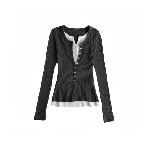 Aimilian Серые Женские T-рубашки