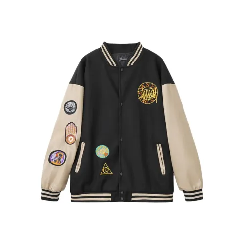 XIAOLIZI Черный Унисекс Куртки