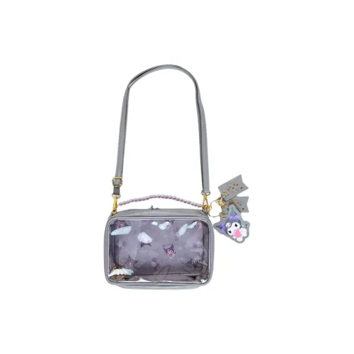 Sanrio PU (полиуретан) Портативные Сумки через плечо Сумка на плечо для детей Розовый Фиолетовый