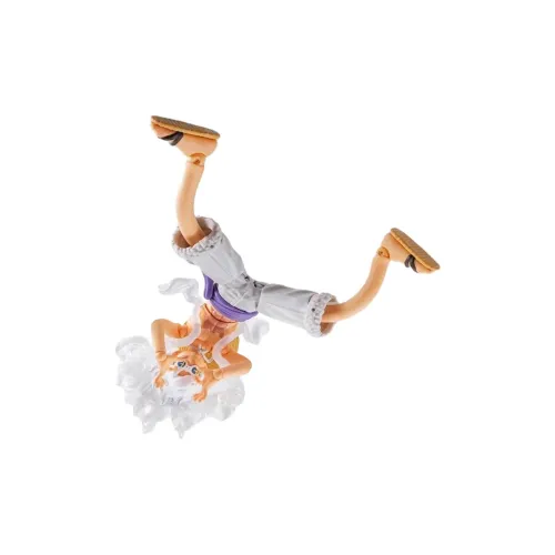 BANDAI SHF One Piece Future Island Egg Head Island Фигурка Monkey D. Luffy с подвижными суставами