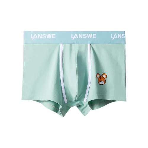 Lanza [1 Pack] Зеленый Мужские Боксеры