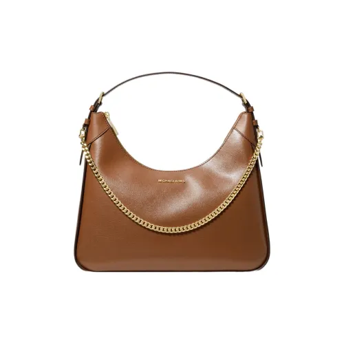 MICHAEL KORS Wilma Кожа Одно плечо Сумка Большая Женская Коричневая