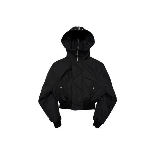 EODUP Черный мужской пуховик