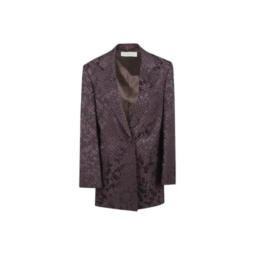 DRIES VAN NOTEN Fw25 Бизнес-костюм Пальто Женское