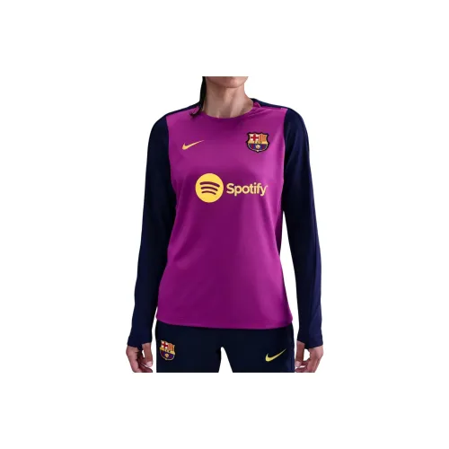 Nike FC Ярко-фиолетовый Императорский пурпурный Императорский пурпурный Midwest Золотой Женские футбольные игровые футболки