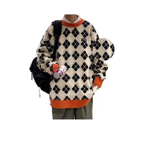 PAINT STAIN Черный Абрикос Унисекс Трикотаж