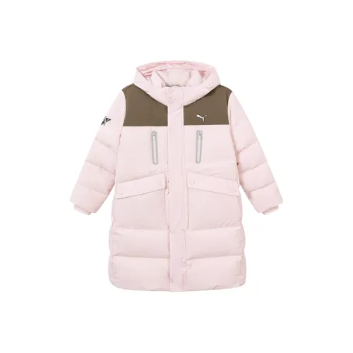 PUMA Красный кофе Тон 00365 KIDS Пуховики