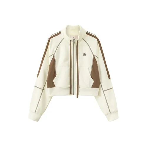 CHUU Белый абрикос Женское короткое пальто