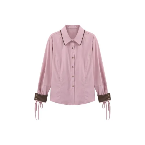 Another Alley Розово-фиолетовая рубашка Женская рубашка