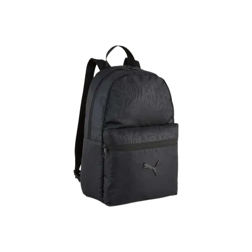PUMA Полиэстер Рюкзак Стандартный Женские Черный Серый Камуфляж
