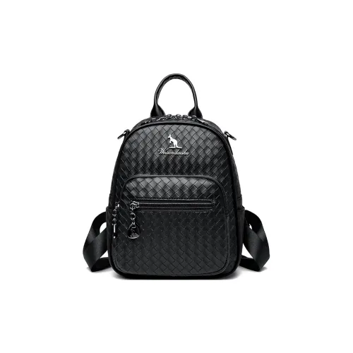 WXRX ПУ (полиуретан) Рюкзак Стандартный Унисекс Черный