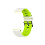 [Starlight Green] Пианино с рельефным дизайном, двухцветный силиконовый ремешок