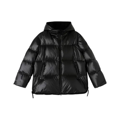 UIIJII Черный Унисекс Пуховики