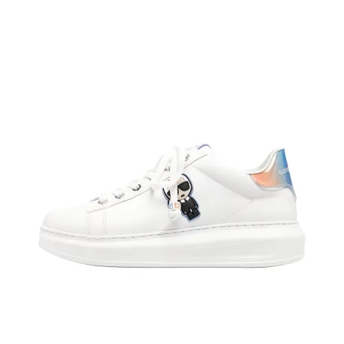 Karl Lagerfeld Низкие Кроссовки для скейтбординга Женские Белые