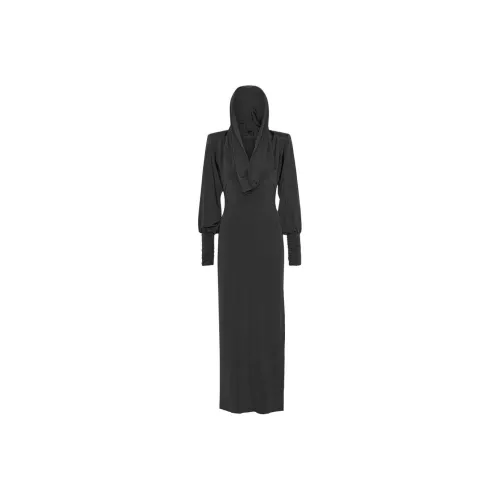 Rotate Длинное Платье с Длинными Рукавами Женское