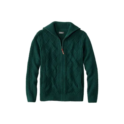 L.L.Bean Fisherman Свитер Full Zip Свитер Мужской