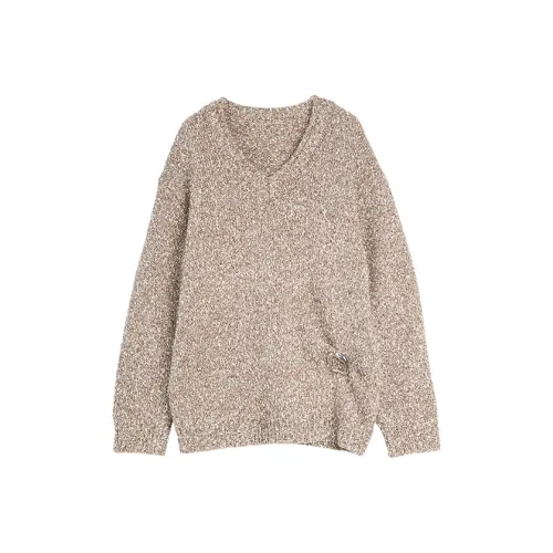 ELLE Кофе Женские Свитеры