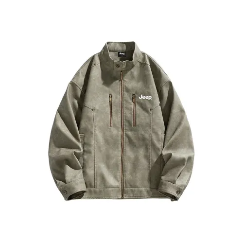 Jeep Унисекс Кожаные куртки