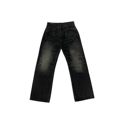 STRUCKCOOL Черные Унисекс Джинсы