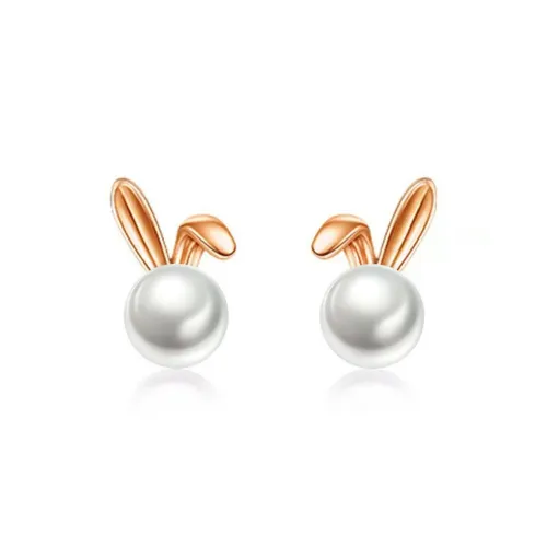 XLP STUDIO Copper Stud Earrings Women's