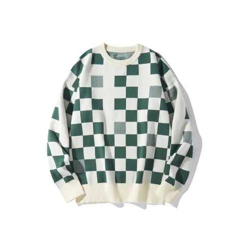 I.E Зеленый Белый Школьные Свитера