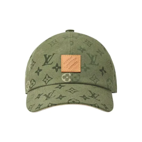 LOUIS VUITTON Хлопковые кепки Мужской Зеленый