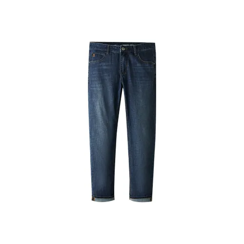 HLA Синий Серый DENIM GRADIENT Темный 26 Мужские Джинсы