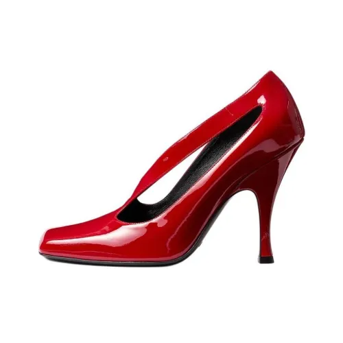 KHAITE ЭВА Узкий каблук Высокие каблуки 10 см Женские Красный