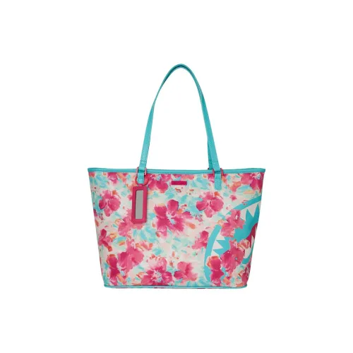 SPRAYGROUND Искусственная кожа Одно плечо Сумка Стандартная Женская Синий Розовый Белый