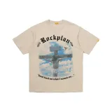 Топ цвета хаки с короткими рукавами