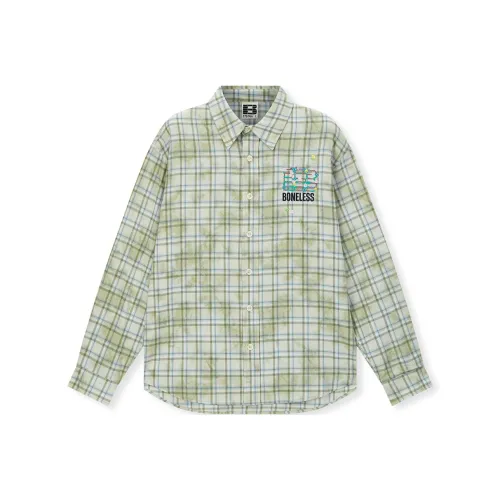 Бейсик Безшовная Крой Унисекс Рубашки