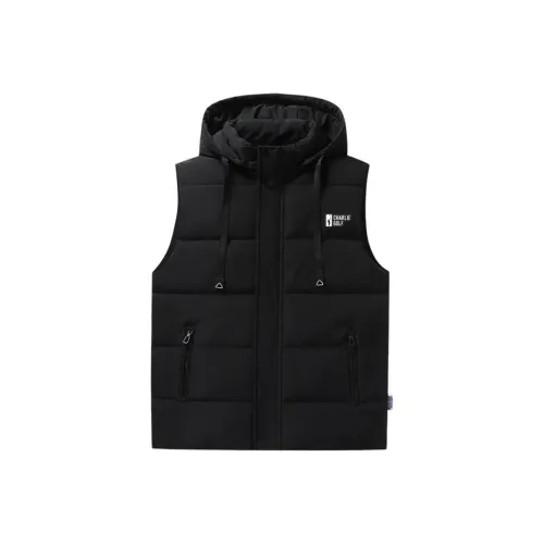 CHARLIE GOLF Черный Унисекс Жилеты
