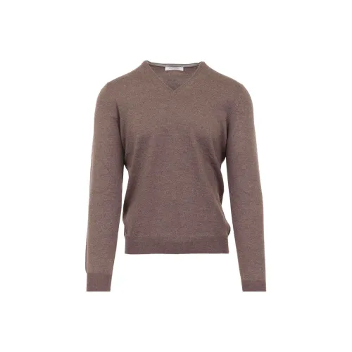 Gran Sasso Коричневые Мужские Свитера