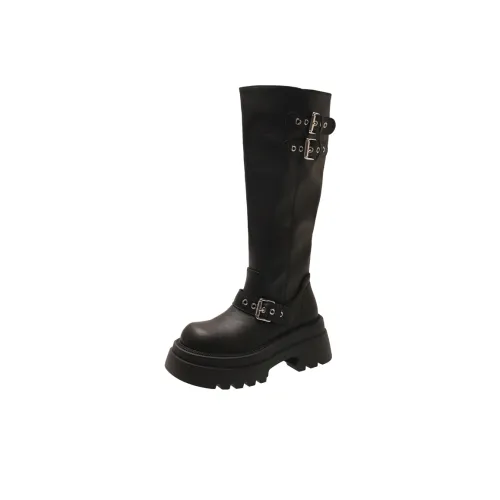 UMEK Женские высокие сапоги на каблуке 6 см