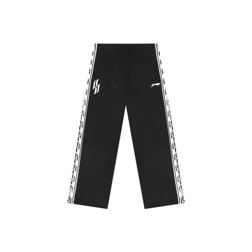 Подкладка Черный Унисекс Повседневные Штаны